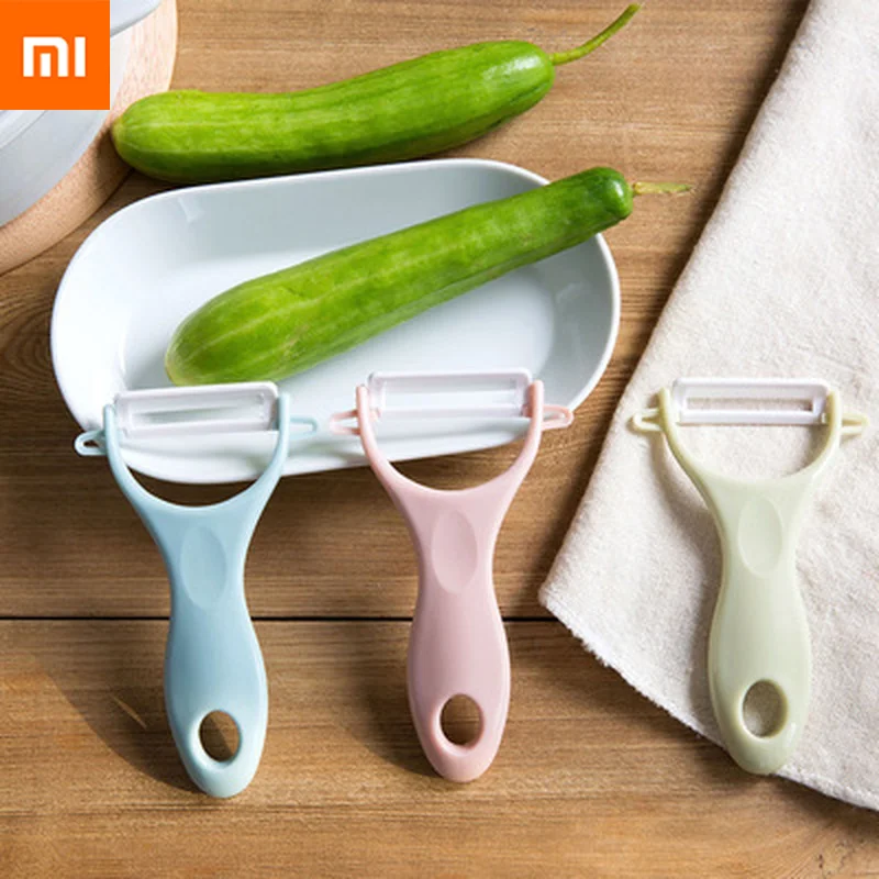 Керамическая овощечистка Xiaomi креативный кухонный нож для чистки фруктов и