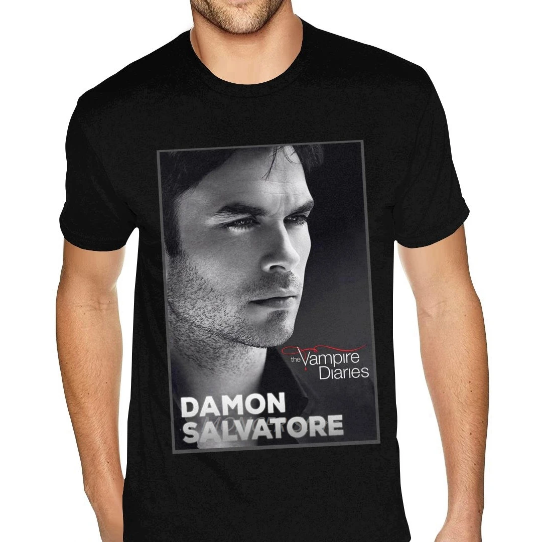 

Damon Salvatore The Diaries -shirts 4XL Man Cool Mens Tees