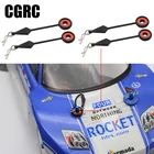 4 шт. металлический + резиновый корпус автомобиля фиксированный корпус Пряжка замок для 110 18 RC автомобиль TRX4 TRX6 SCX10 D90 D110 UDR REVO RC Дрифт Гусеничный