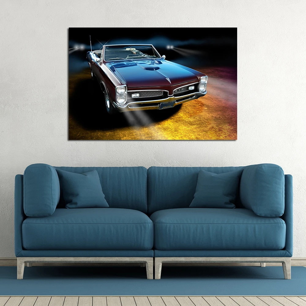 1967 Pontiac GTO классические обои Supercar настенные художественные подарки постер и