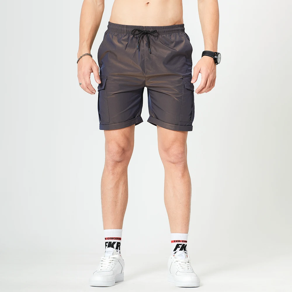 

2021 new men's casual pants summer loose sports fitness shorts men's five-point outdoor large size running men