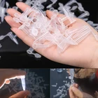 Микро-Центрифуга 0,2-1,5 мл, 50 пробирок, прозрачные аксессуары для научных лабораторных испытаний, крышка