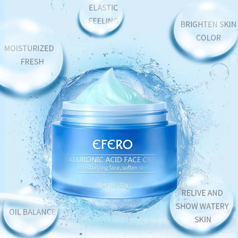 

Moisturizer Face Cream Hyaluronic Acid Skin Whitening Day Moisturizing Anti Aging Cream Serum Cream Anti Aloe Wrinkle Hydra R4X4
