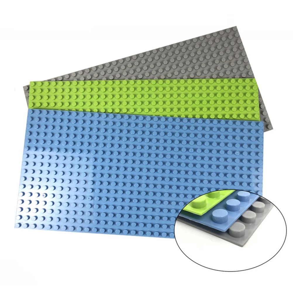 51*25 5 см двухсторонние Строительная пластина для строительных блоков игрушки