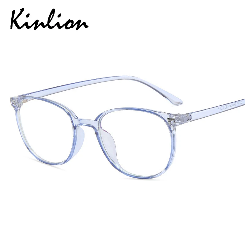 Kinlion, Ретро стиль, круглые очки, оправа для женщин, близорукость, прозрачные очки, оправа, оптическая, для студентов, по рецепту, мужские очки, оправа