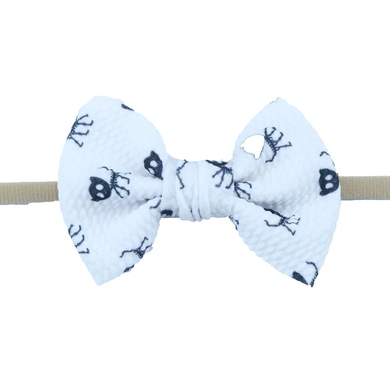 Нейлоновые детские повязки на голову для девочек ручной работы Большие Детские