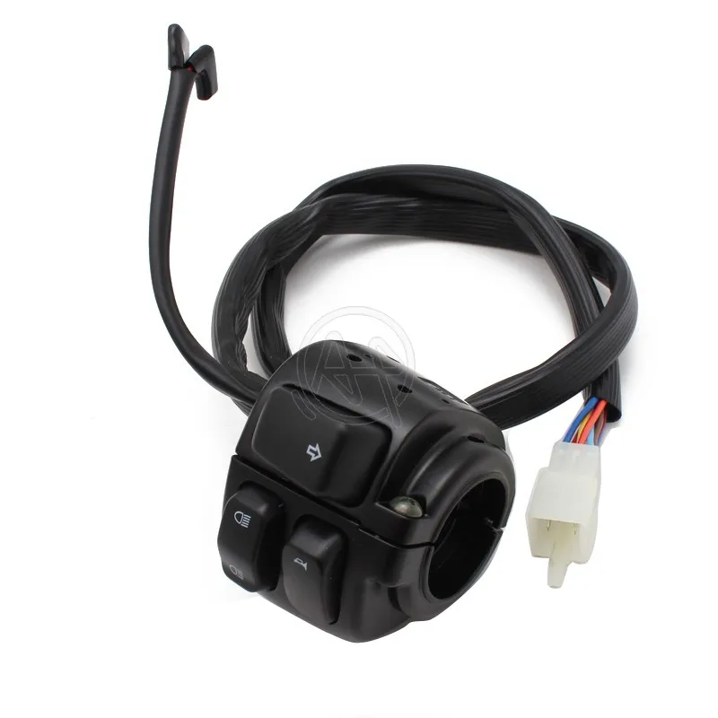 Переключатель управления на руль мотоцикла 1 дюйм 25 м с жгутом проводов для Harley Dyna