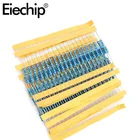 100 шт.лот 0,5 Вт 1 Ом 1% металлический пленочный резистор 12 Вт Сопротивление 1R электронные резисторы