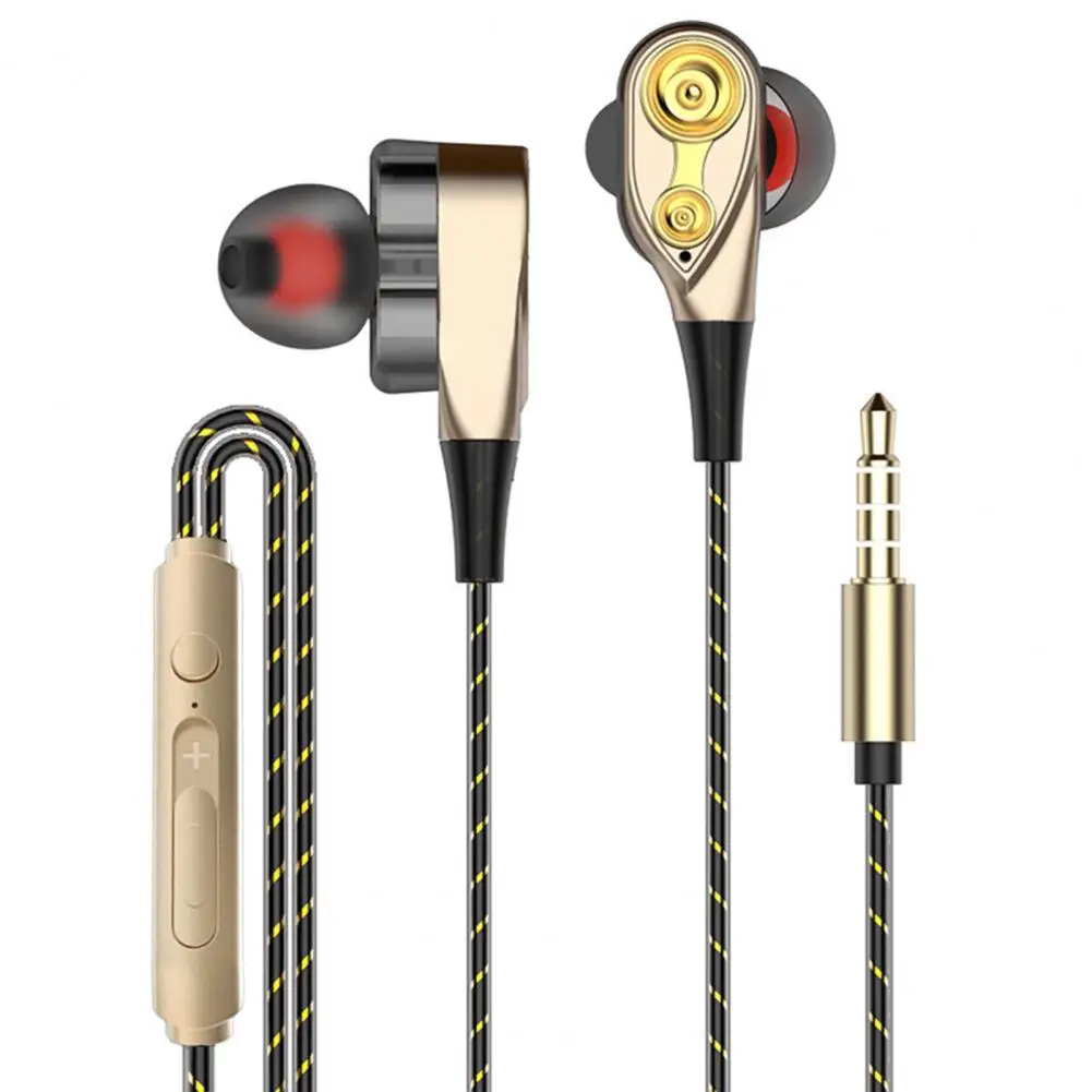 

Earphone In-ear Heavy Bass 3.5mm Fashion Neck-mounted Headset For Most Phones Tablets MP3 MP4