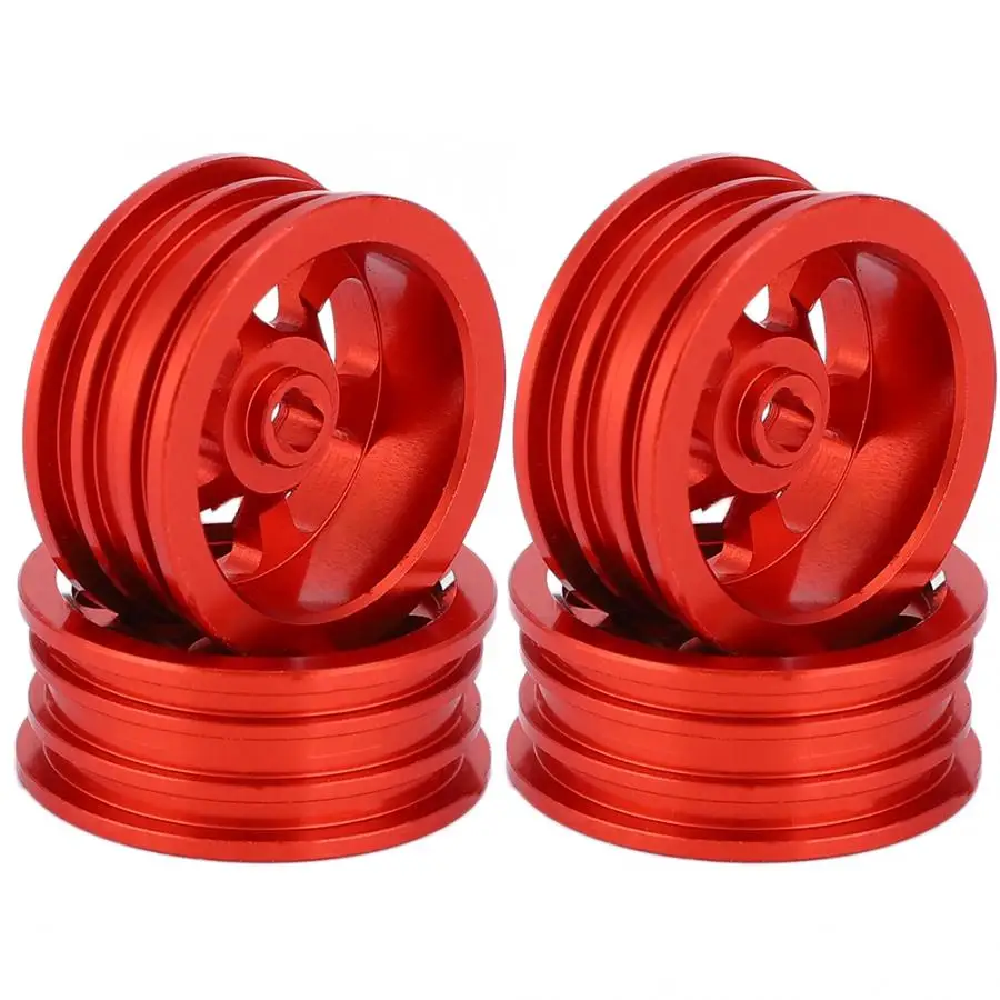 4pcs RC Car Pull Metal Wheel Hub Upgrade Parts Fit for WLtoys 1/28 K969 K989 P929 Remote Control Toy Accessory | Игрушки и хобби