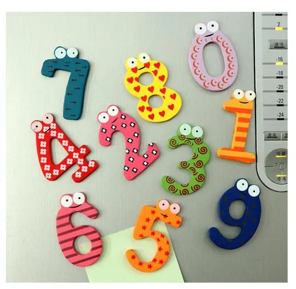 Новый 10 шт./компл. деревянный стильная футболка с изображением персонажей