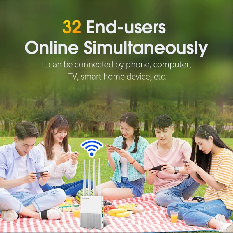 COMFAST E3 4G LTE 2 4 ГГц Wi Fi роутер антенны SIM карта беспроводной удлинитель|USB-гаджеты| |