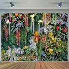 Тропические фруктовые листья дерева декор для дня рождения лес узор фотография Фотостудия