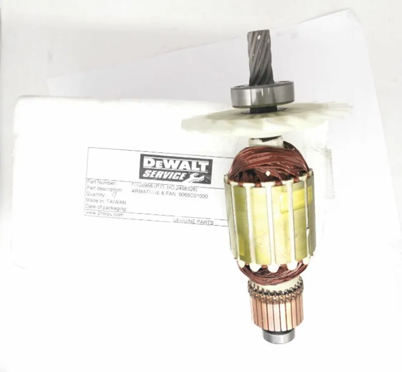 

9 teeth ARMATURE 220-230V Rotor N166966 For Dewalt DW715 DW713