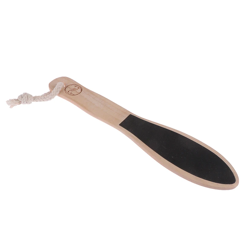 

1Pcs Dead Skin Remover Pedicure Wood+sandpaper Handle Pedicure Tools Callus Remover Portable Sandpaper Foot File Callus