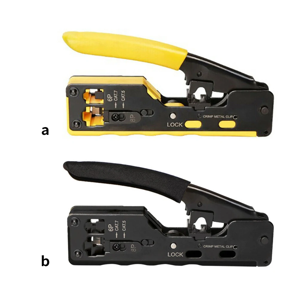 

Crimping tool hand network tool kit for cat6 cat5 cat5e rj45 rj11 connector 8P 6P lan Cable Wires pliers Clip Multi Function