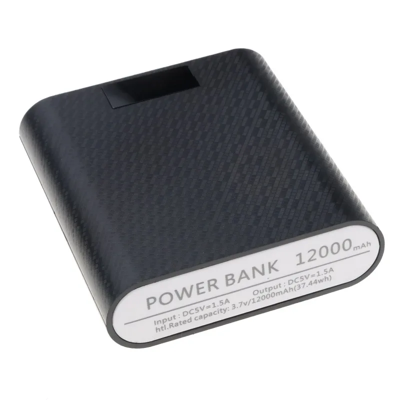 Корпус аккумулятора kebidumei с USB портом 5 В 4x18650 внешний аккумулятор зарядное