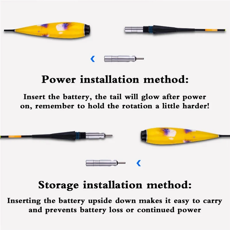 2/5 шт перезаряжаемая батарея CR425 USB зарядное устройство электронные рыболовные