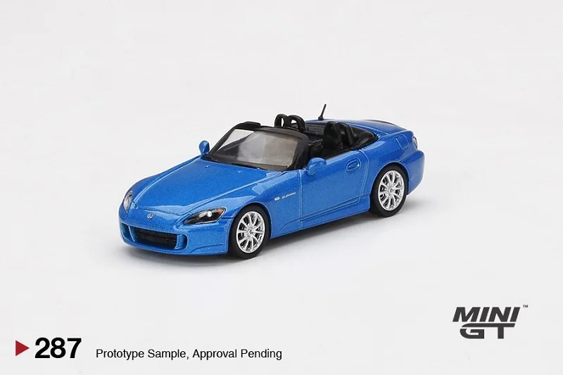 Мини GT 1:64 Honda S2000 (AP2) бермуды/Лагуна синяя жемчужина литая модель автомобиля |