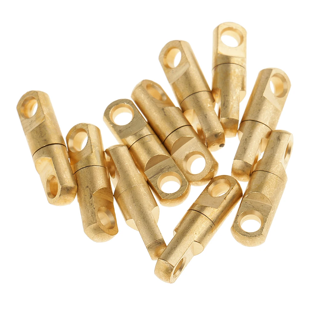 

10Pcs/lot Heavy Duty Fishing Ball Bearing Swivels Big Game Cylindrical Swivels Fishing Connector 251LB