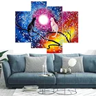 HUACAN 4 шт. Алмазная Картина Пейзаж картины Стразы Алмазная вышивка продажа кошка полностью квадратная мозаика Декорация