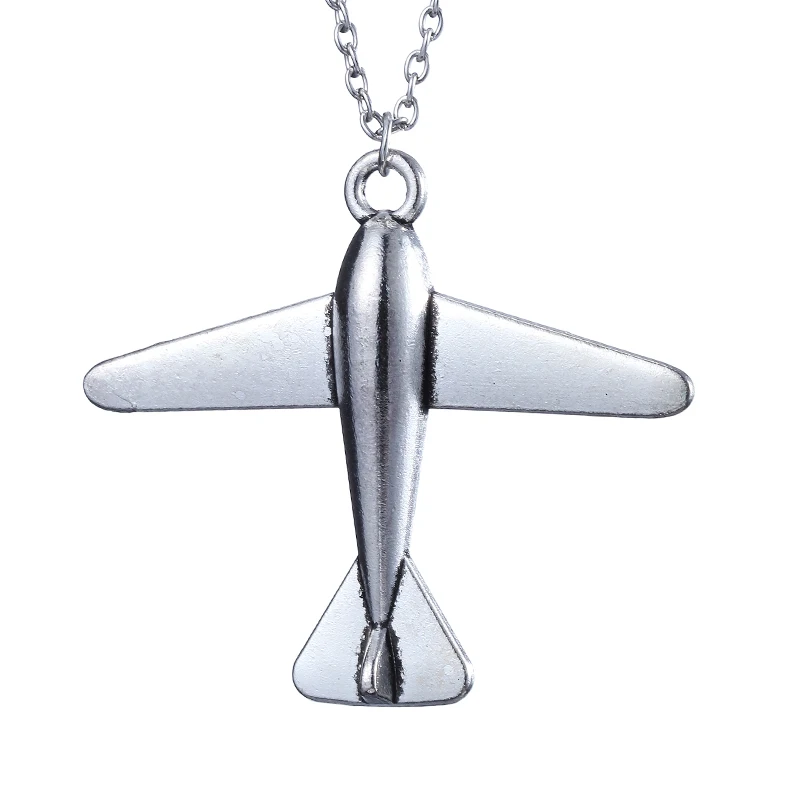 Модные украшения винтажное ожерелье самолеты подвеска для мужчин и женщин |