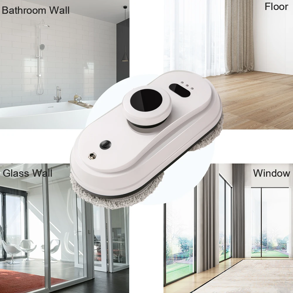 Intelligent Strong Suction Window Cleaner Robot Remote Control Washer Anti-falling Cleaning | Бытовая техника