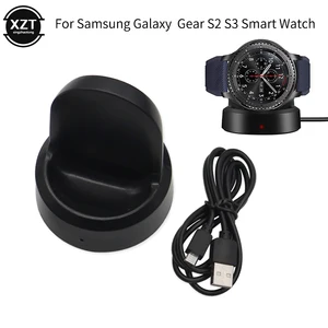 Беспроводное зарядное устройство для Samsung Gear S3S2 Frontier Watch, зарядный кабель для Samsung Galaxy Watch S2S3 46 мм42 мм