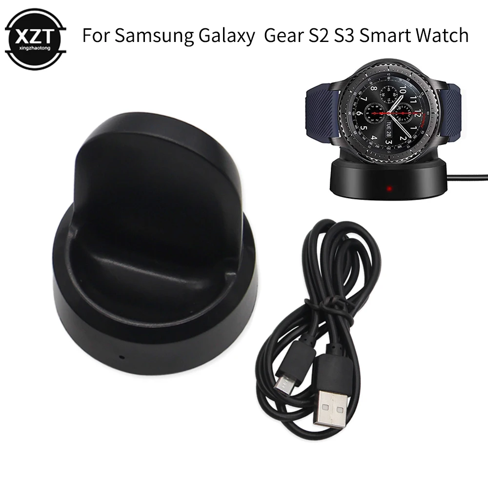 Беспроводное быстрое зарядное устройство для Samsung Gear S3/S2 Frontier Watch зарядный кабель