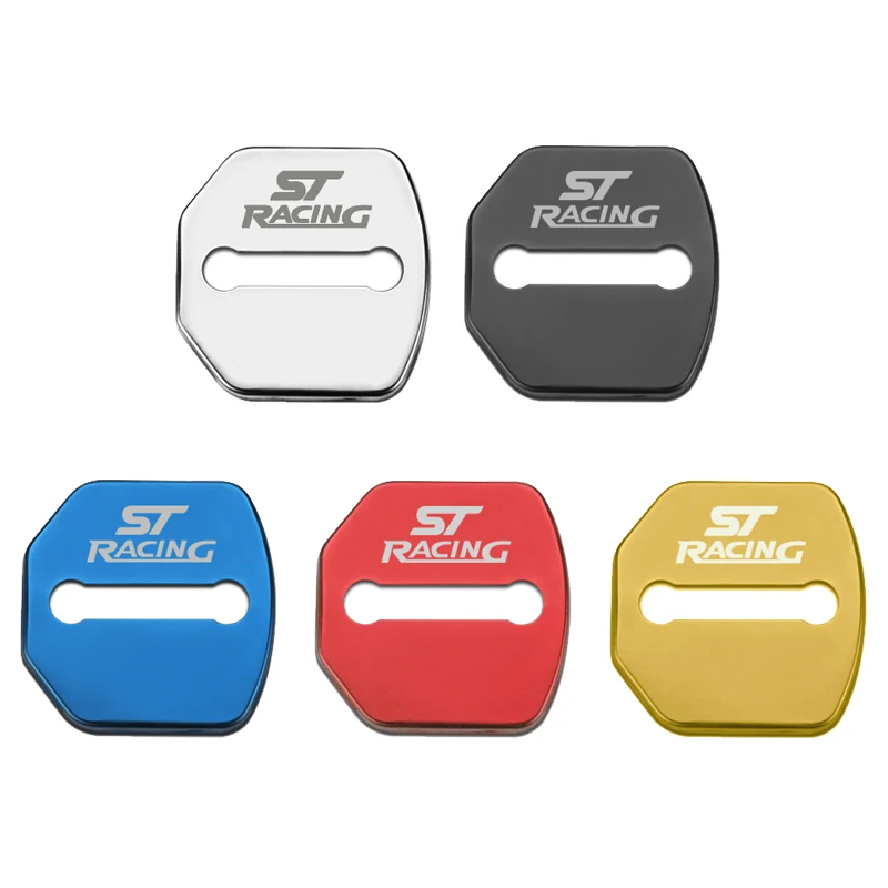 Автомобильный Дверной замок из нержавеющей стали декоративная крышка для Ford Focus 2