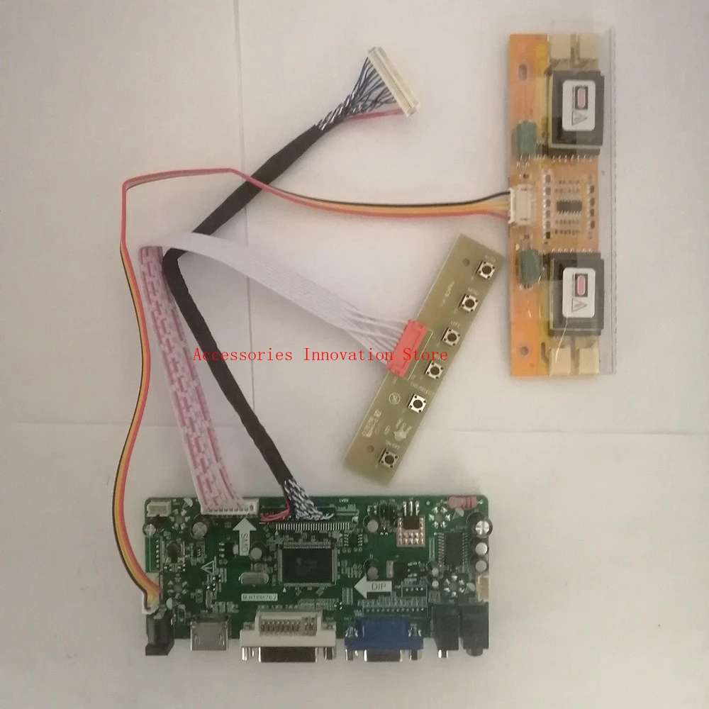 

New Controller Driver Board Monitor Kit M190EN04 V1/V2/V3/V4/V5/V7 HDMI+VGA+DVI LCD LED Screen Panel 1280X1024 30Pins