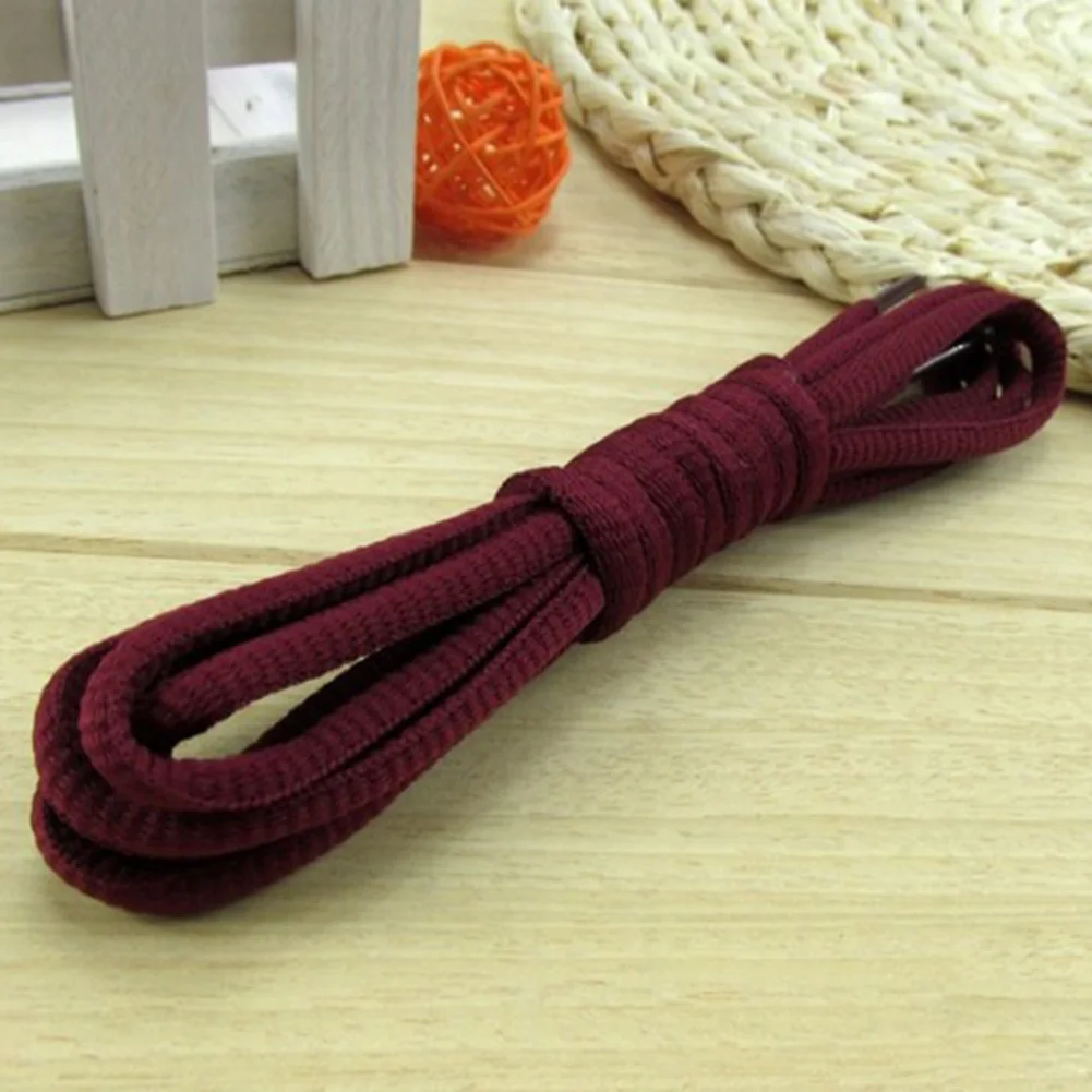 

1 Pair Round Shoelaces Top Quality Polyester Classic Off White Shoe laces Do not fade Outdoor Leisure Sneakers Shoe lace Unisex