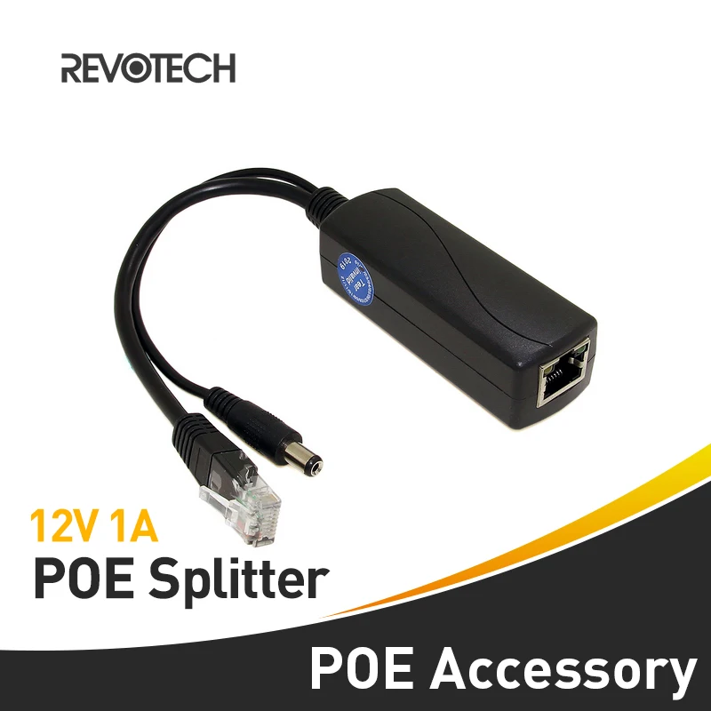 12V 1A Выход разделитель PoE с IEEE 802.3af Стандартный & 10/100 м Мощность over Ethernet для IP Камера