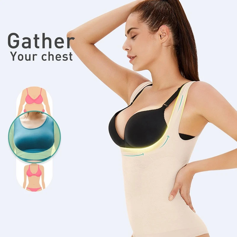 Женская цельная корректирующая одежда тренажер для талии Корректирующее белье