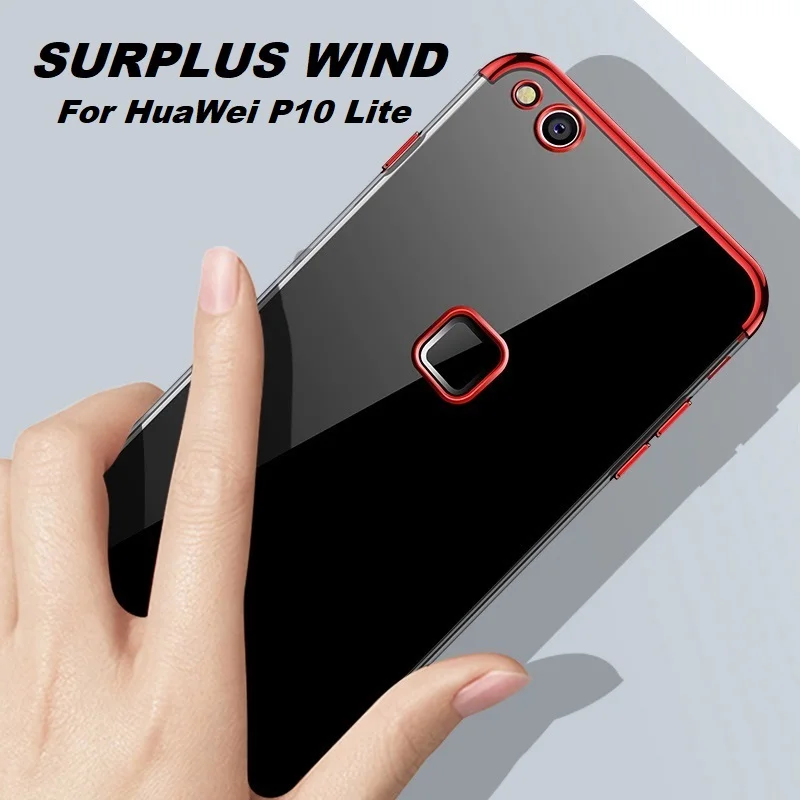 Ударопрочный чехол для телефона HuaWei P10 P10Lite P10Plus бампер задняя крышка прозрачное
