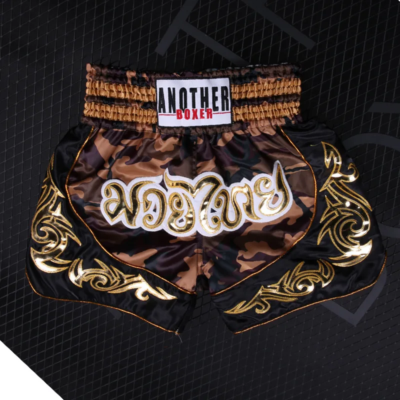 Боксерские Шорты Muay Thai для мужчин и женщин детские штаны Jujitsu смешанных боевых