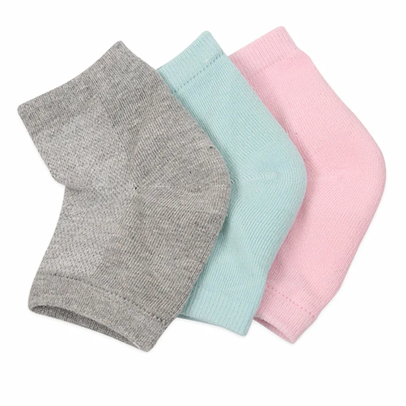 2019 новые влажные треснутые носки на каблуке силиконовые с гелевой подошвой