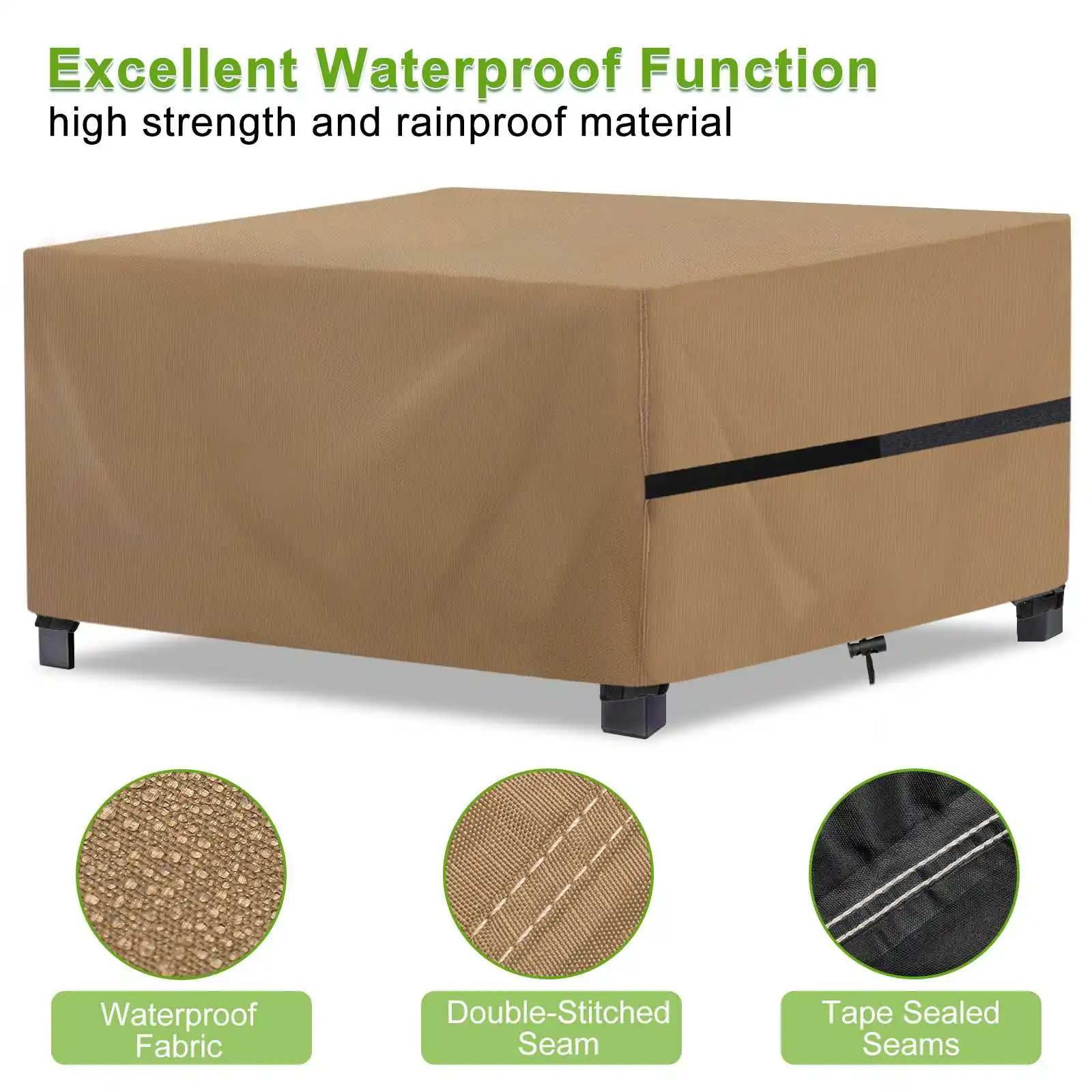 

193x72cm Oxford Cloth Furniture Dustproof Cover For Rattan Table Cube Chair Sofa Waterproof Rain Garden Patio Protective Cover