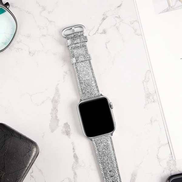 Горячая из натуральной кожи петлевой ремешок для iWatch серии 5 4 3 2 1 для Apple Watch Band 42 мм 38 мм 40 мм 44 мм серия 5