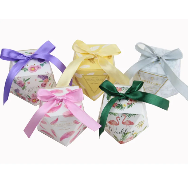 50 шт. свадебные пакеты для конфет фламинго | Дом и сад