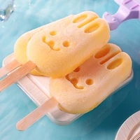 new silicone ice cream mold popsicle molds diy homemade freezer ice lolly maker cartoon ice cream popsicle ice pop maker mould