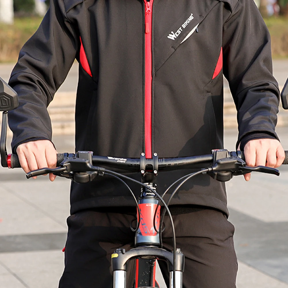 

1 pair of Bike Rearview Mirror Safety Bicycle Mirror Cycling Bike Accessory