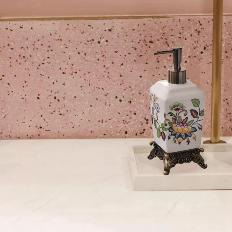 

Liquid Soap Dispensers, Soaps Pumps, Bathroom Bottle Imported Resin Bath Resin Accessories Soap Pump Dispensers(1 PCS)