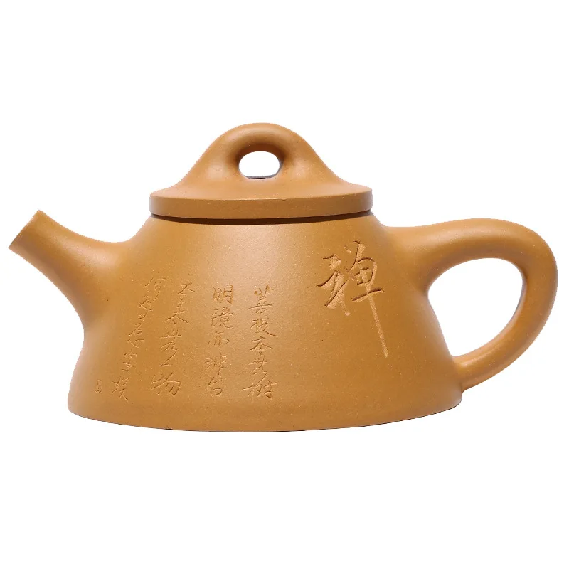 

Yixing purple clay pot famous handmade raw ore section mud Bawang Shipiao Teapot Tea Set goods