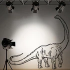 Brachiosaurus динозавр длинная шея животное Наклейка на стену детская комната спальня Парк Юрского периода искусственная виниловая Декорация