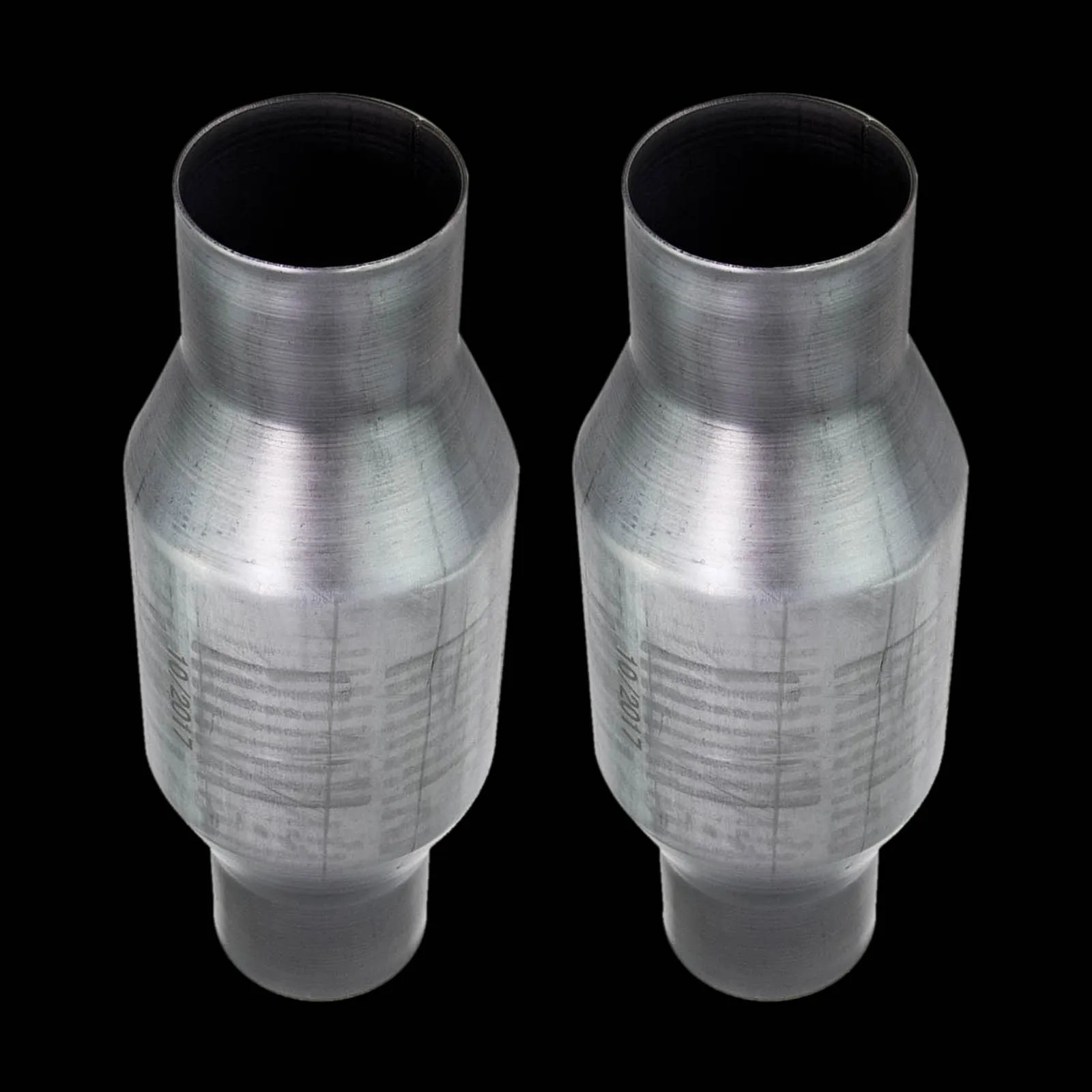 

Набор из 2 2,5 ”транспортных средств на входе/выходе Универсальный каталитический конвертер с высоким потоком 410250, простая установка