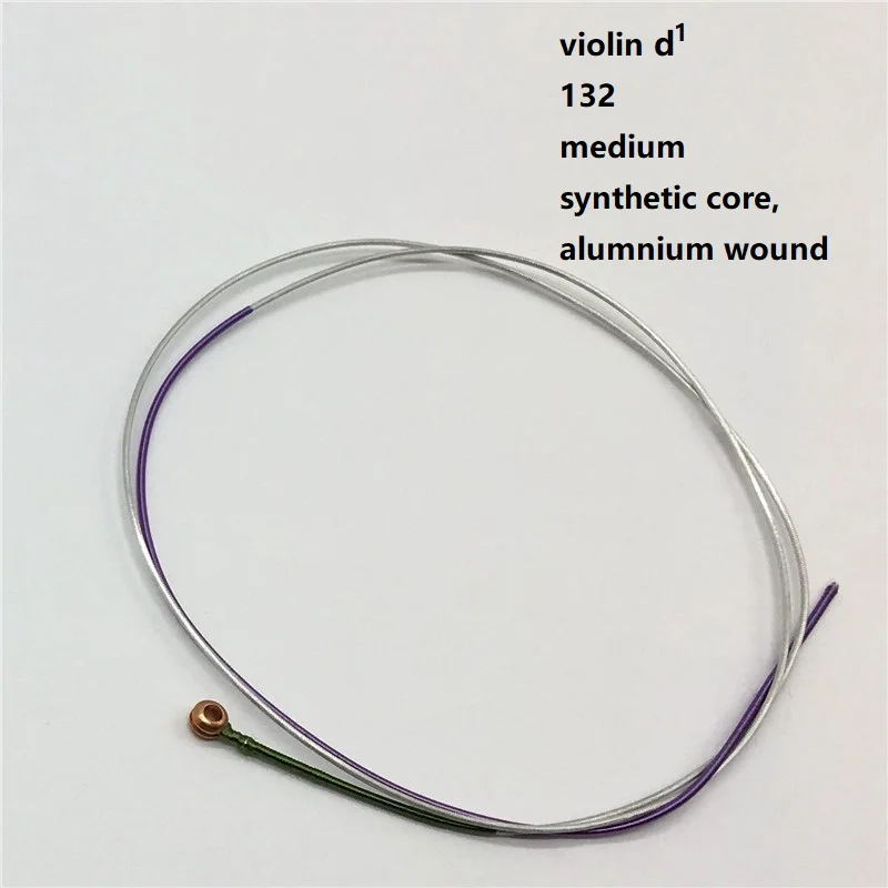 

Violin D String D1 132 medium synthetic core, alumnium wound handmade violin string 1 piece