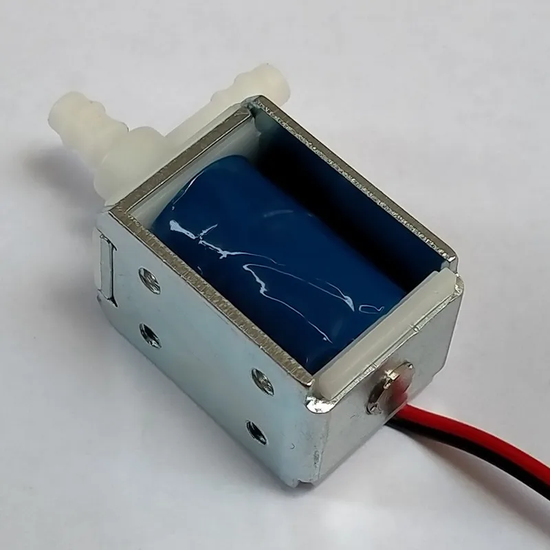 Электромагнитный клапан нормально закрытый Соленоидный постоянного тока 12 В 24