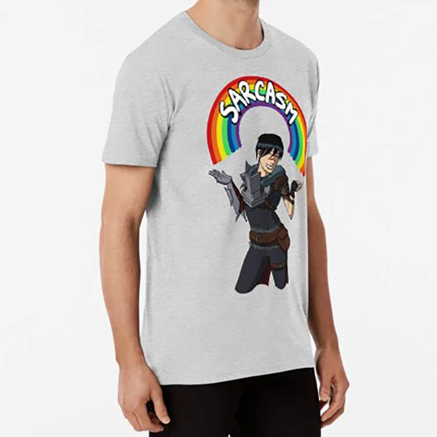 Чтобы помочь людям и убивает людей это то что я лучше всего. Футболка hawke marian dragon age