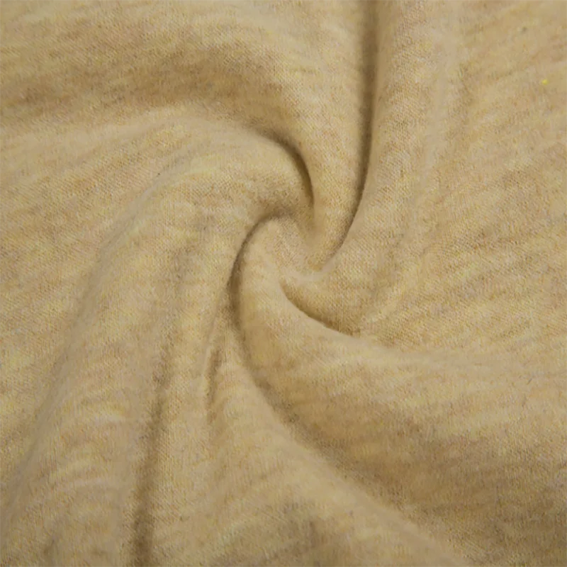 

Double Sided Cotton Cashmere Fabric Solid Color Double Side Sanding Warm Winter Bottom Coat Thermal Underwear Material 080726